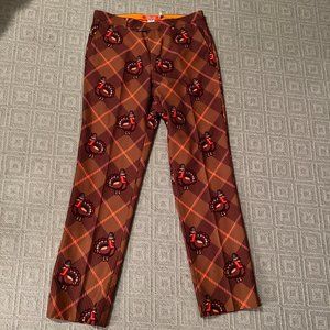 Shinesty | Pants | Shinesty Mens Thanksgiving Dress Pants 34x33 | Poshmark